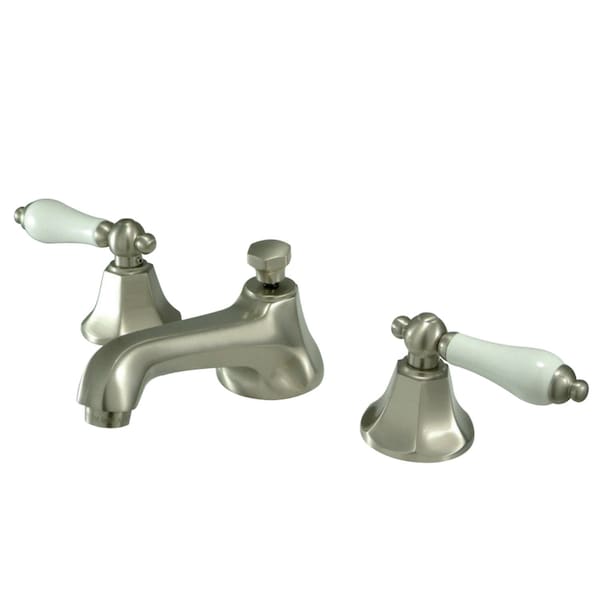 KS4468PL 8" Widespread Bathroom Faucet, Brushed Nickel